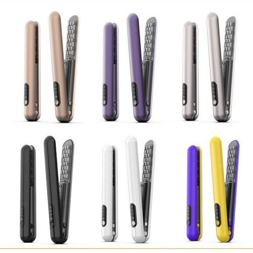 Negative Ion Wireless Hair Straightener, High Top Hair Curler, Long-lasting Corn Curler
