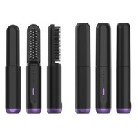 Wireless Negative Ion Hair Straightening Brush KR017