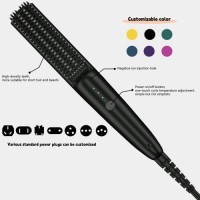 Negative Ion Hair/Beard Straightening  Comb KR007