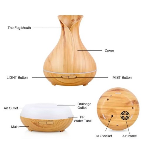 Wireless Wifi Smart App Ultrasonic Remote Control Fragrance Diffuser