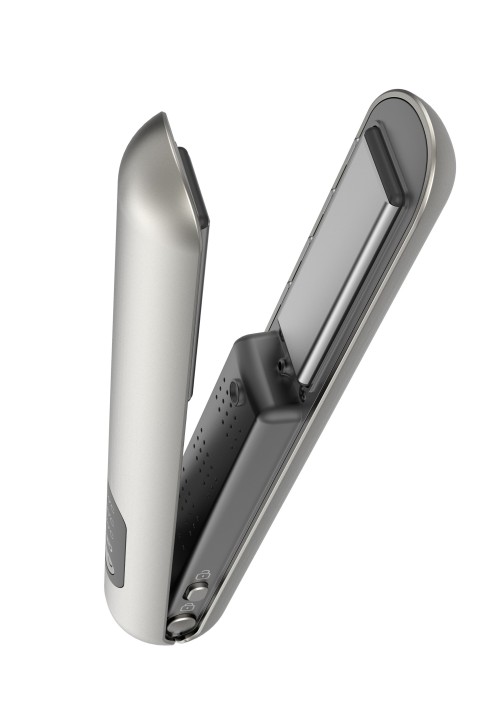 Negative Ion Wireless Hair Straightener, High Top Hair Curler, Long-lasting Corn Curler