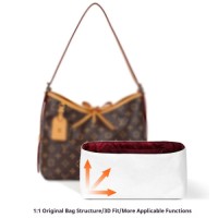 Customizable Handbag Insert Organizer for lv Carryall