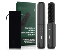 Wireless Negative Ion Hair Straightening Brush KR017